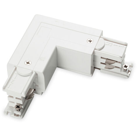 Connettore Principale E Destro On-Off Link Alluminio Bianco (1/2)
