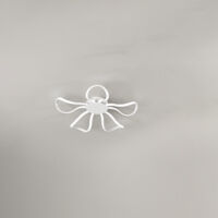 BLOSSOM Plafoniera blossom LED 50W 4000LM 3000K in metallo colore bianco d.62cm