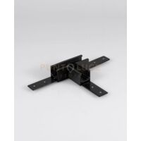 GIUNTO A "T " MECCANICO PER BINARIO 48V H2,74CM NERO