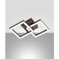 Plafoniera BARD a led moderna 21W Corten 3394-28-361 Fabas Luce