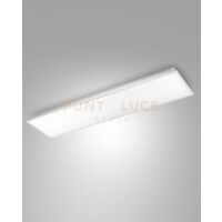 MANET PLFONIERA INCASSO 30X120CM WW PRISMATIC CRI90 DIMMERABILE 0-10V 3000K 5100LM 40W