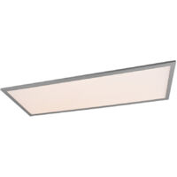 GAMMA PLAFONIERA LED 33,5W 3850lm, 2700 - 6500K RETTANGOLARE BORDO ALLUMINIO CON TELECOMANDO MULTIFUNZIONE 80X30CM DIMMERABILE