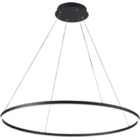 Lampadario a sospensione GIOTTO a led 60W nero 3508-42-101 Fabas Luce