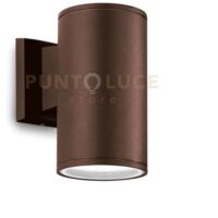 GES1005- APPLIQUE IN ALLUMINIO 1 LUCE ATTACCO E27 COLORE RUGGINE IP65