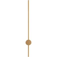 ENILA A - APPLIQUE A PARETE ORO A LED 3000K 1320LM 20W DIMMERABILE 80CM