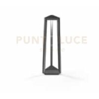 PALETTO LUCIFER PICCOLO DA ESTERNO LED 4000K 780LM 12W IP65 ANTRACITE H.56,6CM