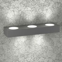 Applique Moderno Beaside Metallo Sabbia 5 Luci Gx53