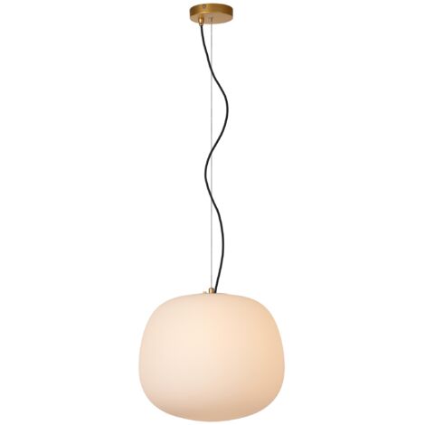 Lucide ERYN Pendelleuchte – Verstellbare Hängeleuchte In Chrom, 20 Cm Ø, Dimmbar, Mit E27 Fassung
