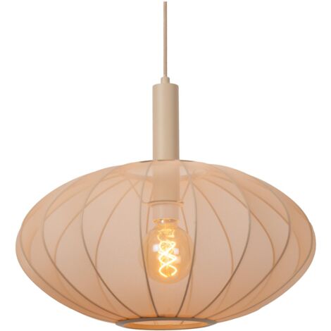 Lucide CORINA - Pendelleuchten - Ø 50 cm - 1xE27 - Beige