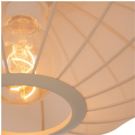 Lucide CORINA - Pendelleuchten - Ø 50 cm - 1xE27 - Beige