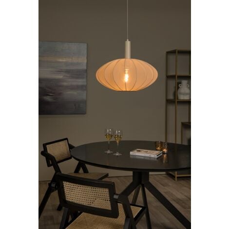 Lucide CORINA - Pendelleuchten - Ø 50 cm - 1xE27 - Beige