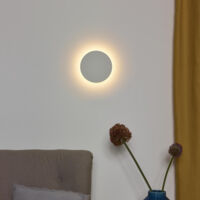 Lucide EKLYPS LED - Wandleuchte - Ø 15 cm - LED - 1x7W 3000K - Weiß