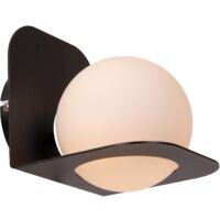 Lucide DAVY - Wandleuchte Badezimmer - 1xG9 - IP44 - Schwarz