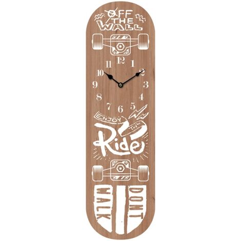 Signes Grimalt Wand adorno Uhr Wandwand Surf Brown Uhren 4x20x70cm 28582 (1/2)