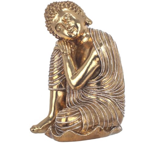 Signes Grimalt Buddha -Figurenfiguren Fuddda sitzt Golden Buda 33x19x22cm 25131 (1/4)