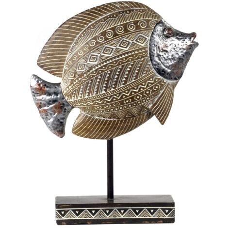 Signes Grimalt DUMSA -Figurenfiguren Brauner Seemann Fisch 8x22x28cm 23728