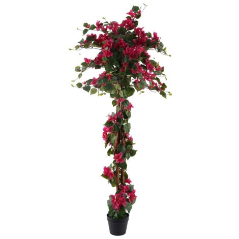 Künstliche Bougainvillea-Pflanze 160 cm – Innen- und Außendekoration, ideal für Gärten und Balkone, wartungsfrei (1/3)