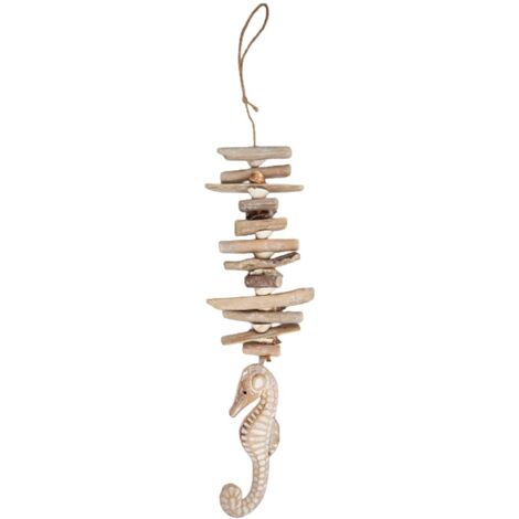 Dekorativer Seepferdchen-Anhänger für Ihr Zuhause, maritimes Design, ideal für die maritime Dekoration und ein originelles Geschenk (1/4)