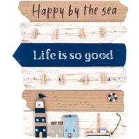 Signes Grimalt Holz Holzplattenwand Wall Adventsschilder mehrfarbige Holzplatten 2x39x48cm 25655