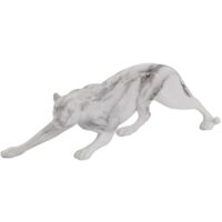 Signes Grimalt Tierfigur Figuren Leopardo Abbildung Weiß 6x28x10cm 25275