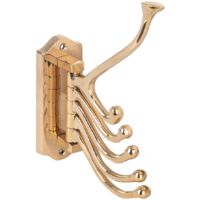 Signes Grimalt Percero Orano Wall Percha 5 Pomos Dorado Schubladen 12x14x20cm 11370