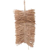 Signes Grimalt Braun karierte Wanddekoration 55x26x2cm