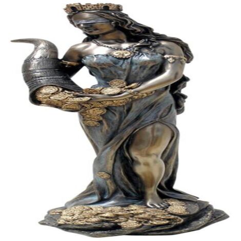 Signes Grimalt Figurines en bronze  Fortune Goddess Grey Bronze 10x10x29cm 1349