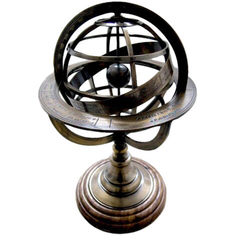 Signes Grimalt Décoration nautique  Sphère armil nautique gris 20x20x28cm 5864