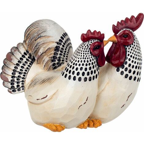 Signes Grimalt Figures de figure animale  GALLINE ANIMAL BLANC 13X18X16CM 24003 (1/4)