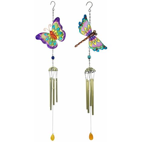 Mobile papillon en métal coloré pour la décoration intérieure (1/5)