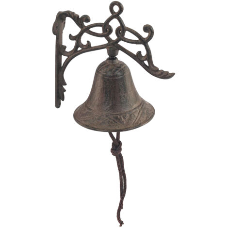 Signes Grimalt Gardin Bells Ornement mural de jardin brun - 18x17x11cm (1/2)