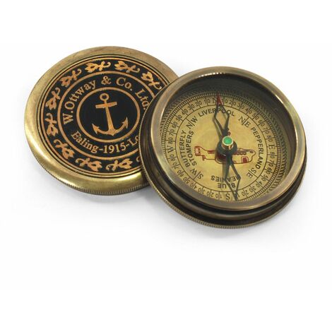 Signes Grimalt Décoration nautique OBJULES ANCIENNES GOLDNEN NUTICAL 6X6X2CM 77546