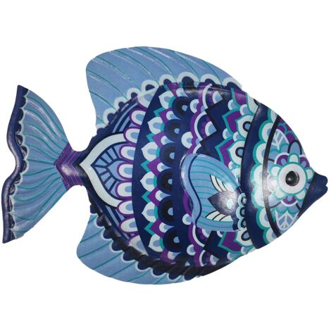 Signes Grimalt Pez Jardin Figurine Poisson Bleu - 23x31x1cm (1/2)