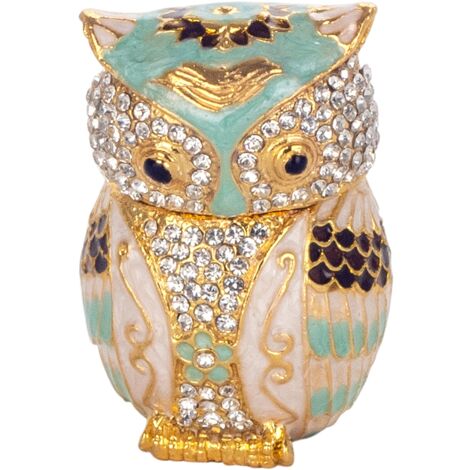 Boîte à Bijoux Hibou Grincheux Santoro - Design Mignon Et Pratique
