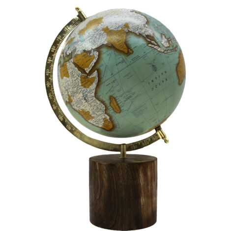 Signes Grimalt Globe Ballons du Monde Rond Bleu - 42x28x25cm