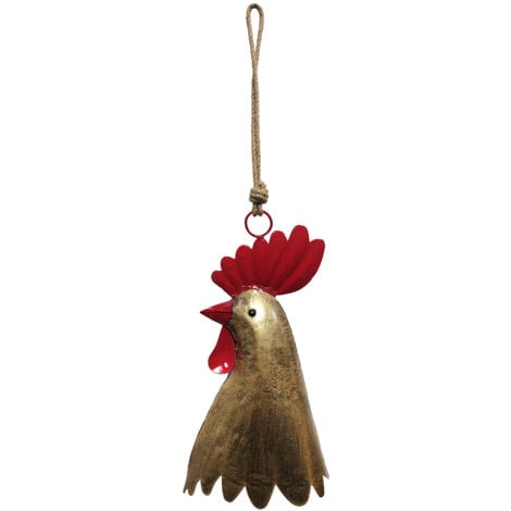 Signes Grimalt Campana Pendentifs Coq Marron 45x14x8cm