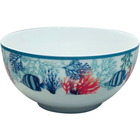 Bol en porcelaine en forme de poisson avec coffret cadeau idéal pour la décoration et les cadeaux originaux