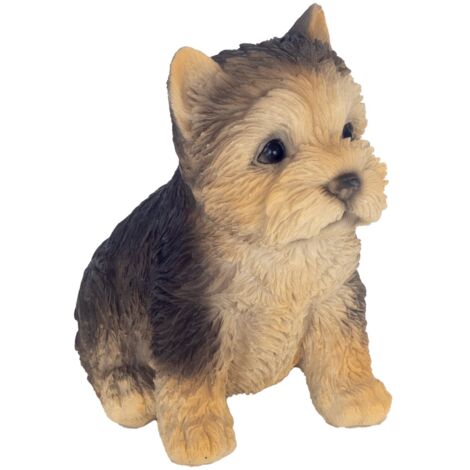 Figurine décorative de chien en résine pour les amoureux des animaux, cadeau idéal et décoration d'intérieur bohème (1/3)