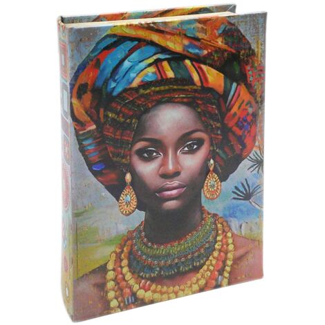 Boîte à Livres Décorative Motif Carte Du Monde - Faux Livre En Bois Style Rétro Pour Rangement Et Décoration
