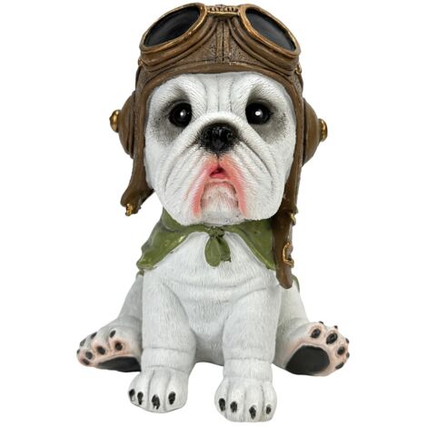 Figurine Chien Décorative Noire - Statue Maison - Thème Afrique - Adulte
