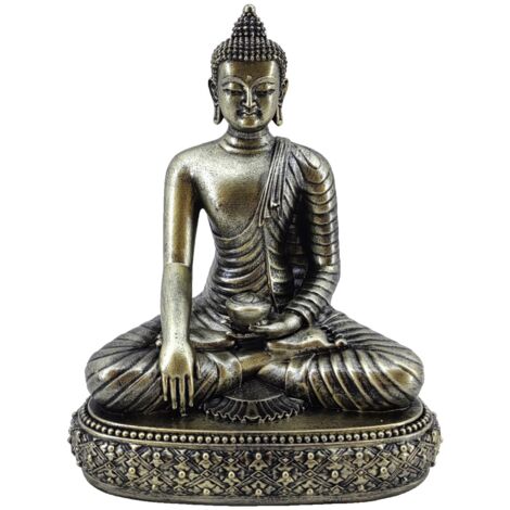 Figurine décorative de Bouddha oriental en résine, parfaite pour la méditation, le Feng Shui et la décoration de la maison (1/3)