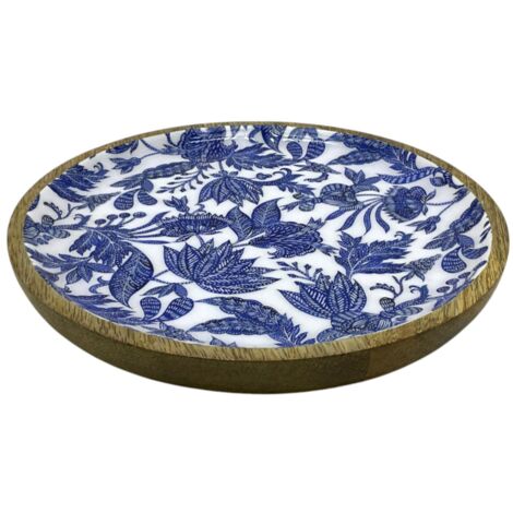 Petite assiette à fleurs décorative pour la cuisine, idéale pour servir et décorer, design élégant et fonctionnel
