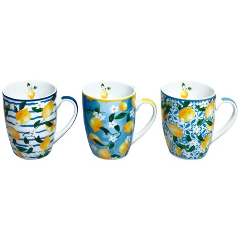 Mug Citrons avec Boîte Cadeau - Mug en Porcelaine Idéal pour Cadeaux et Décoration de Cuisine (1/2)