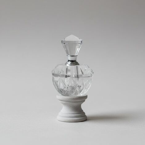 Flacon de parfum ou de parfum - Argent 925, Verre taillé - - Catawiki