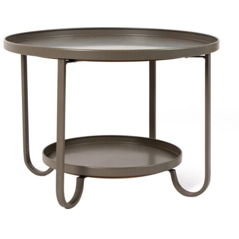 Table d'appoint moderne pour le salon, design polyvalent, idéale pour la décoration intérieure, pratique et fonctionnelle. (1/4)