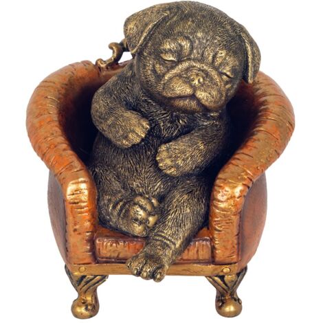 Figurine bouledogue réaliste pour la maison et le bureau – Sculpture de bouledogue – Cadeau idéal pour les amoureux des animaux (1/5)
