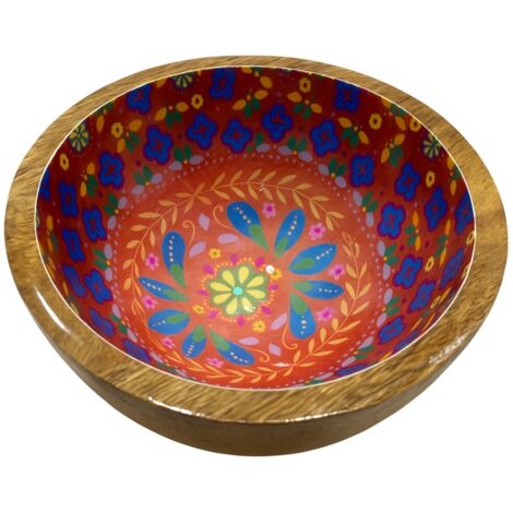 Bol décoratif artisanal, design moderne, idéal pour la décoration intérieure, cadeau idéal, haute qualité, exclusif. (1/2)