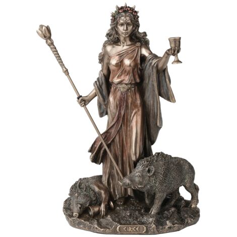 Figurine de sorcière mythologique en résine - Style fantastique (1/5)