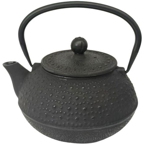 Théière en fonte de 0,8 L avec motif texturé (1/5)