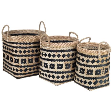 Paniers en bambou 3U - Un design naturel et pratique (1/5)